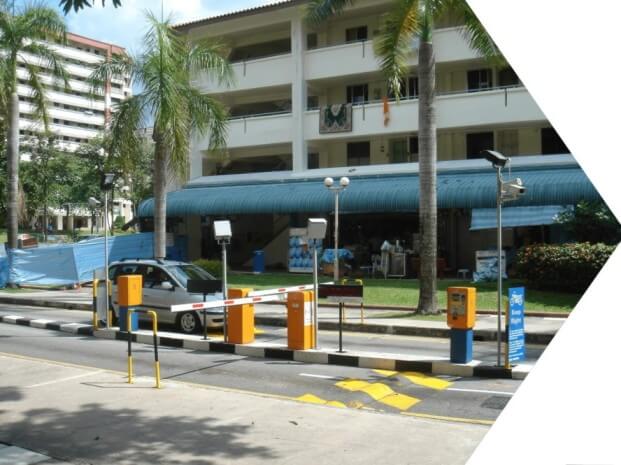 RFID parking at societies