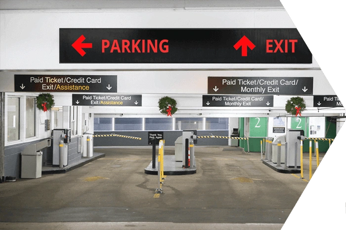 Static Direction Signs Examples